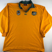 1991-93 Canterbury Australian Rugby Wallabies Rugby Polo XL