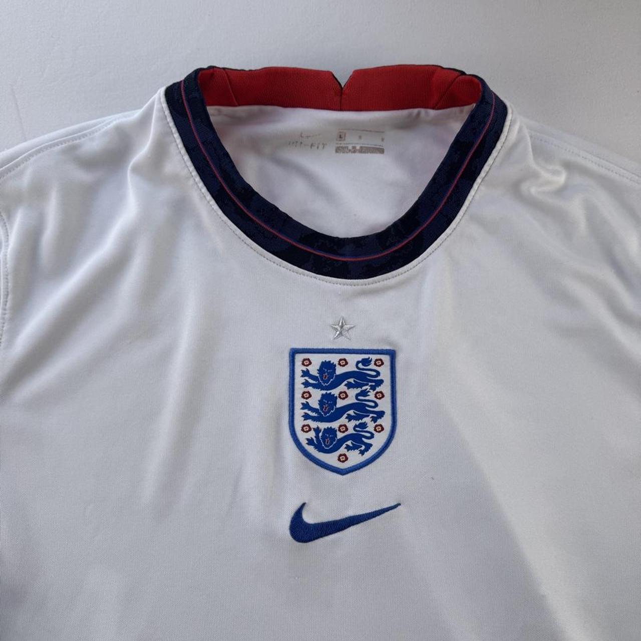 Nike 2020-21 England Home Playing Jersey L