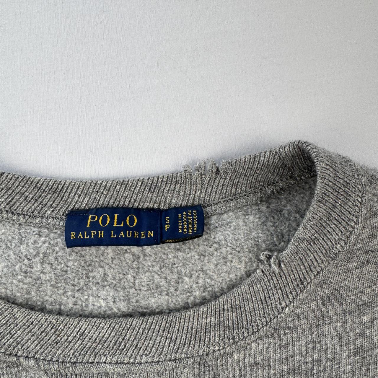 Polo Ralph Lauren Crewneck Sweatshirt in Grey Size S