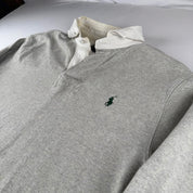 Polo Ralph Lauren Green Embroidered Pony Rugby Polo Shirt M