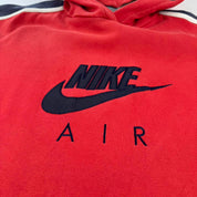 2000s Nike Air Embroidered Oversized Hoodie XL