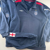 Early 2000s Umbro Embroidered Tracksuit L/XL