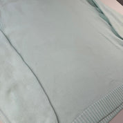 Yves Saint Laurent Crewneck Knit Sweater in Green Size L
