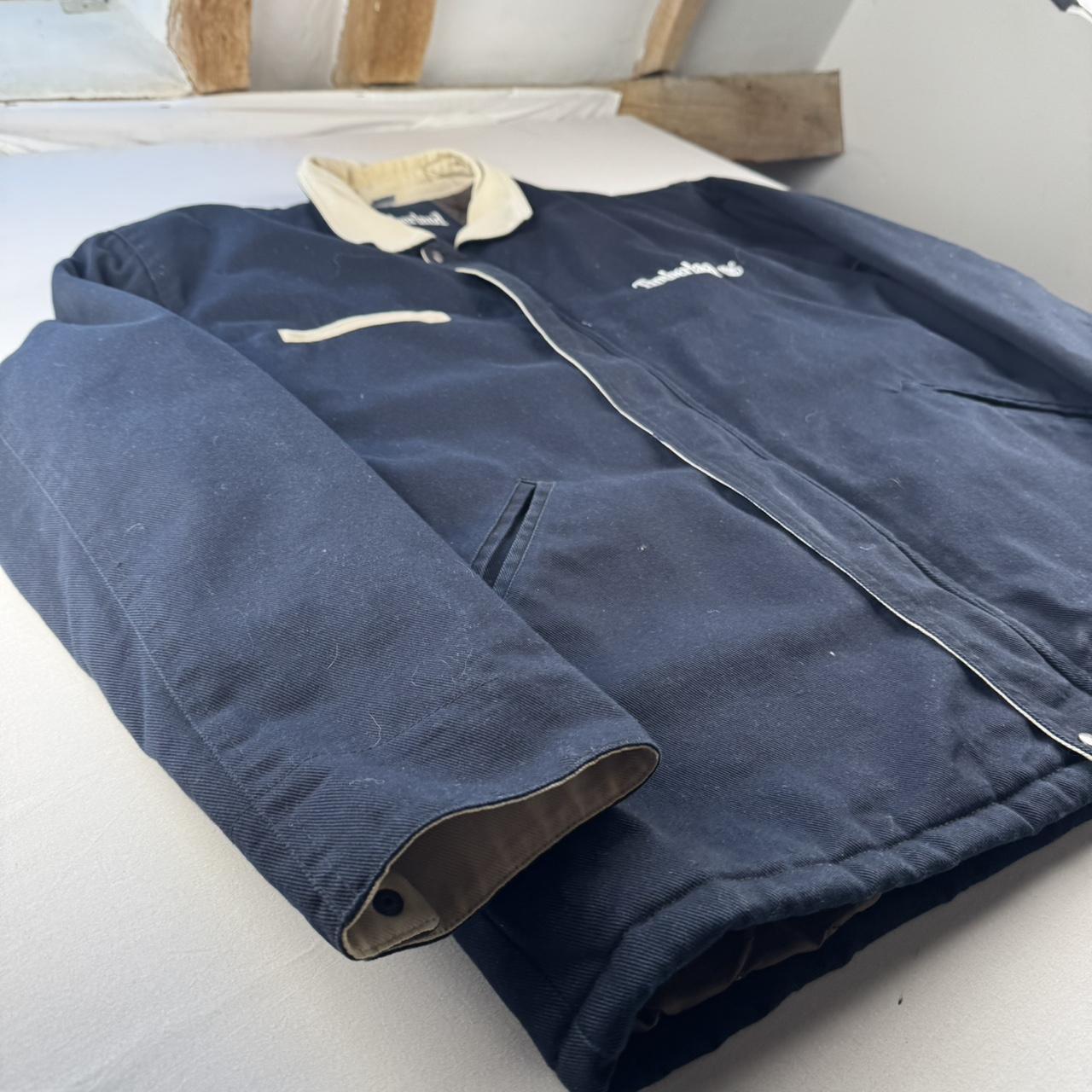 Rare 1990s Timberland Detroit Style Chore Canvas Jacket M