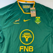 Nike South Africa Springboks Rugby Playing Shirt XL BNWT