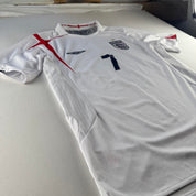 Authentic Umbro England David Beckham 7 Playing Home Shirt M
