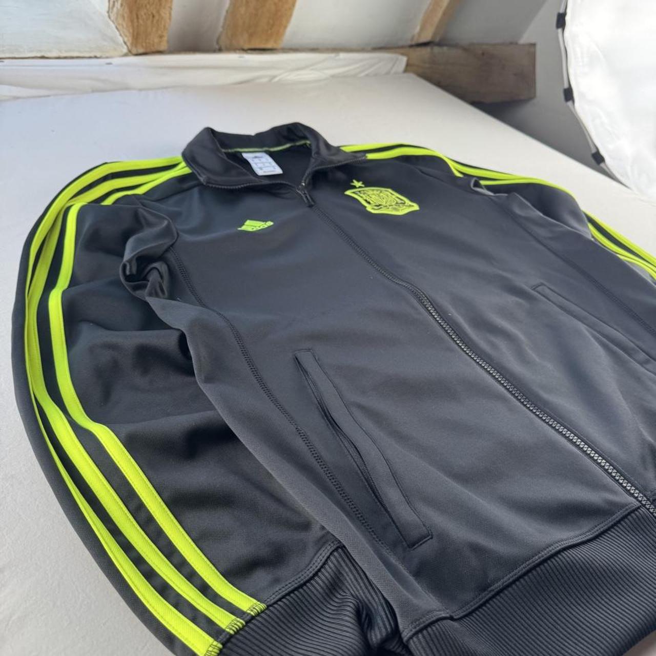 Adidas 2011-12 Embroidered Spain Tracksuit Top S