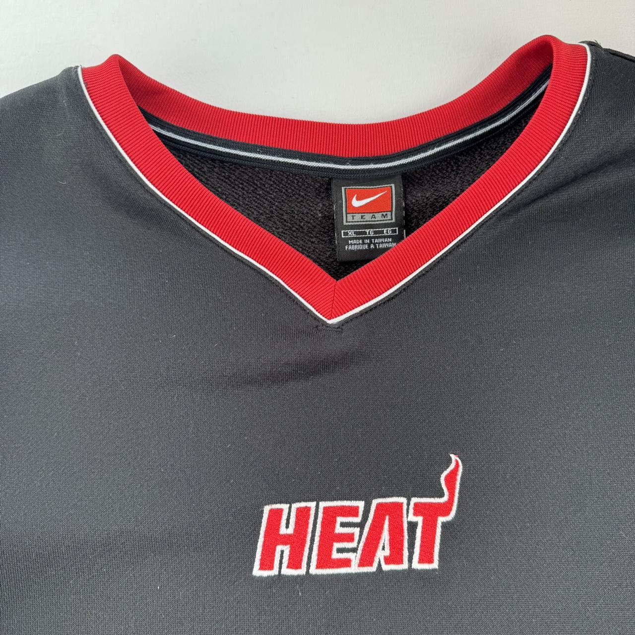 1990s Miami Heat Nike Team Embroidered NBA Training Sweatshirt XL