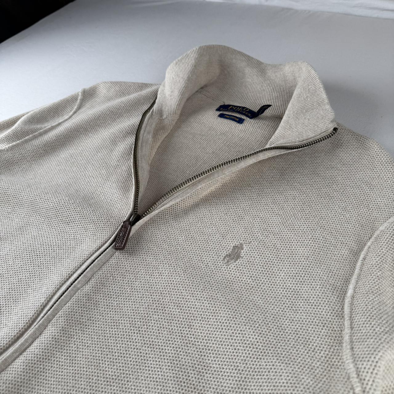 Polo Ralph Lauren Pima Cotton Full Zip Jumper M