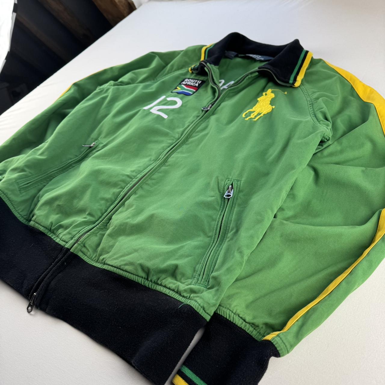 Rare Early 2000s Polo Ralph Lauren South Africa Cotton Track Jacket S