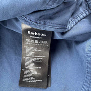 Modern Barbour Stunning Blue Cotton Shacket M