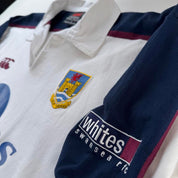2002 Rare Canterbury Swansea Rugby Polo Shirt L