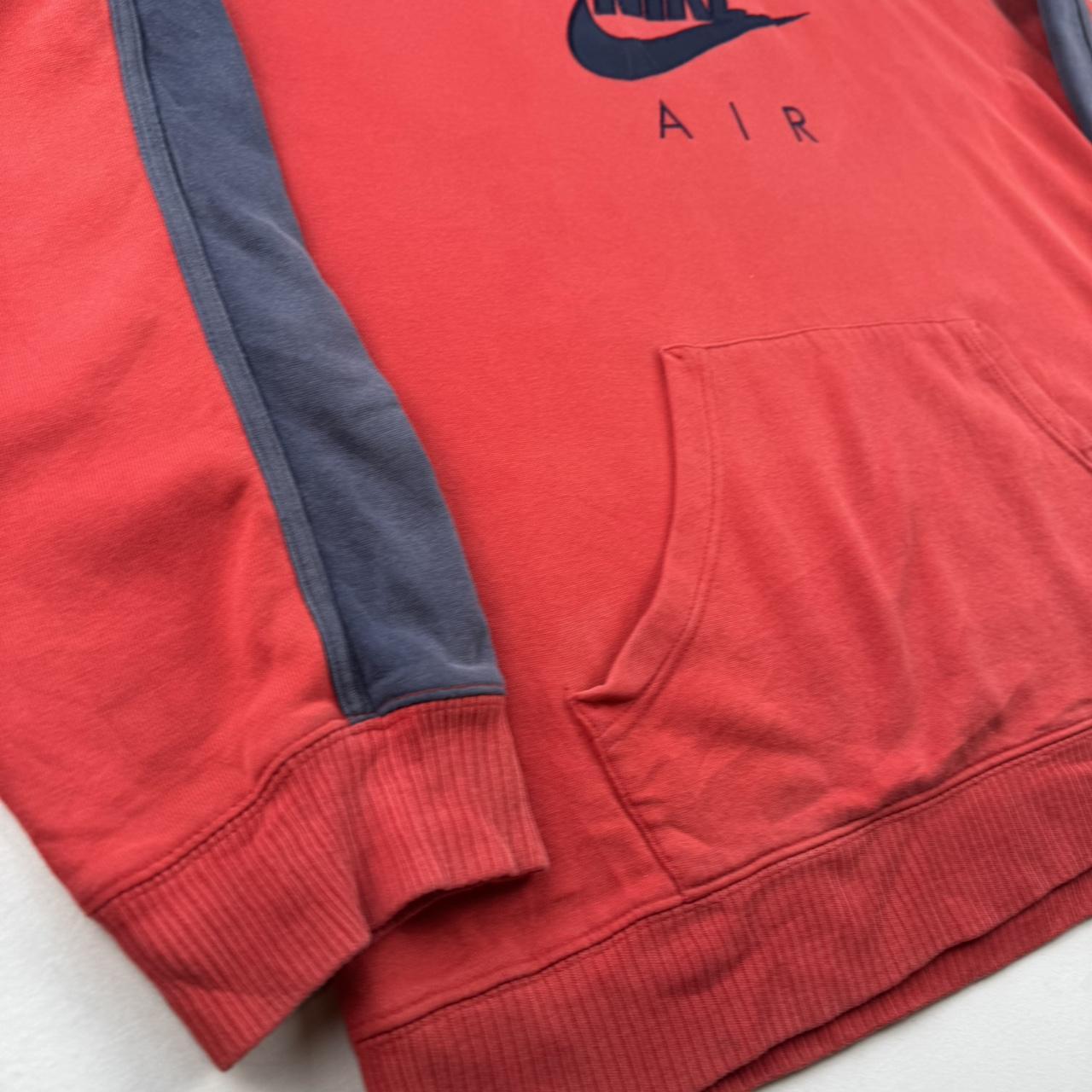 2000s Nike Air Embroidered Oversized Hoodie XL