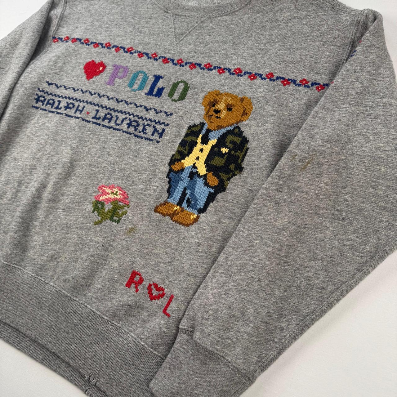 Polo Ralph Lauren Crewneck Sweatshirt in Grey Size S
