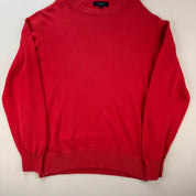 Early 2000s Cotton Burberry Embroidered Knitted Jumper M