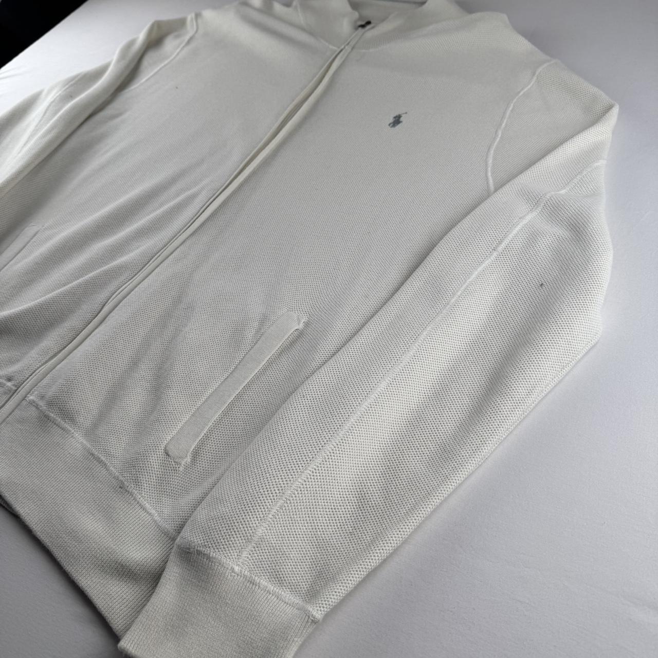 Polo Ralph Lauren Embroidered Pony Pima Cotton Full Zip Jumper XXL