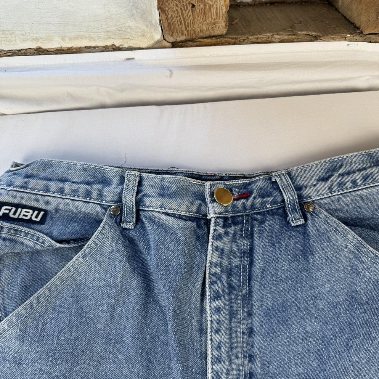 Rare Early 2000s Fubu Carpenter Baggy Jeans 34L 34W