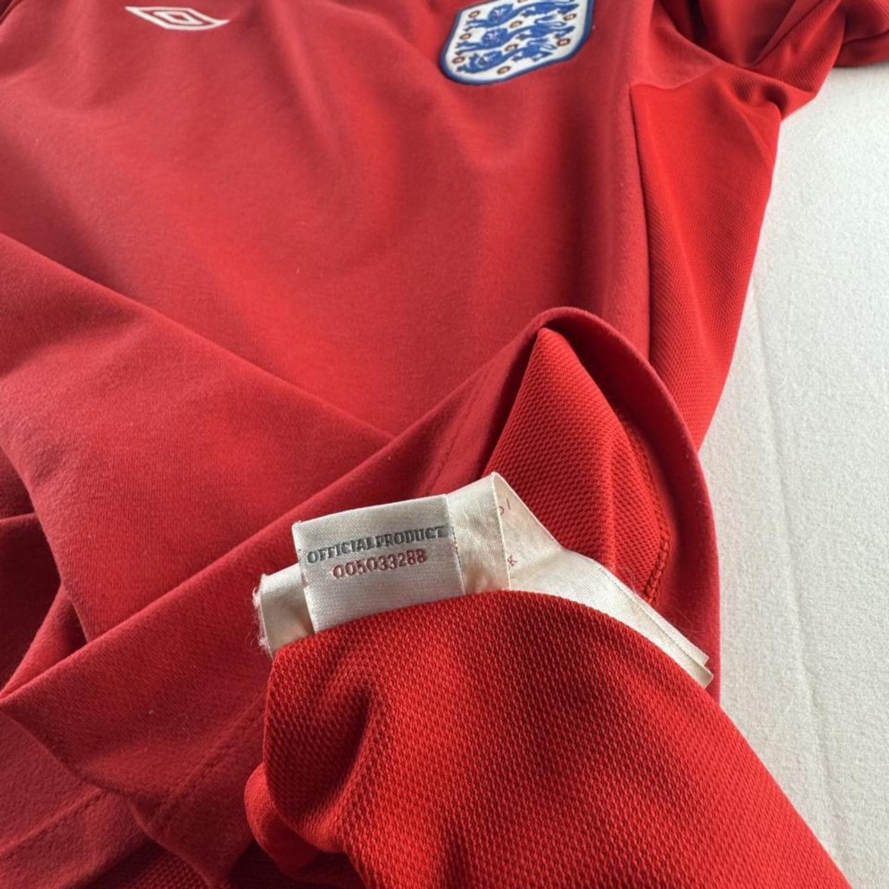 England Umbros 2010s Football Away Jersey