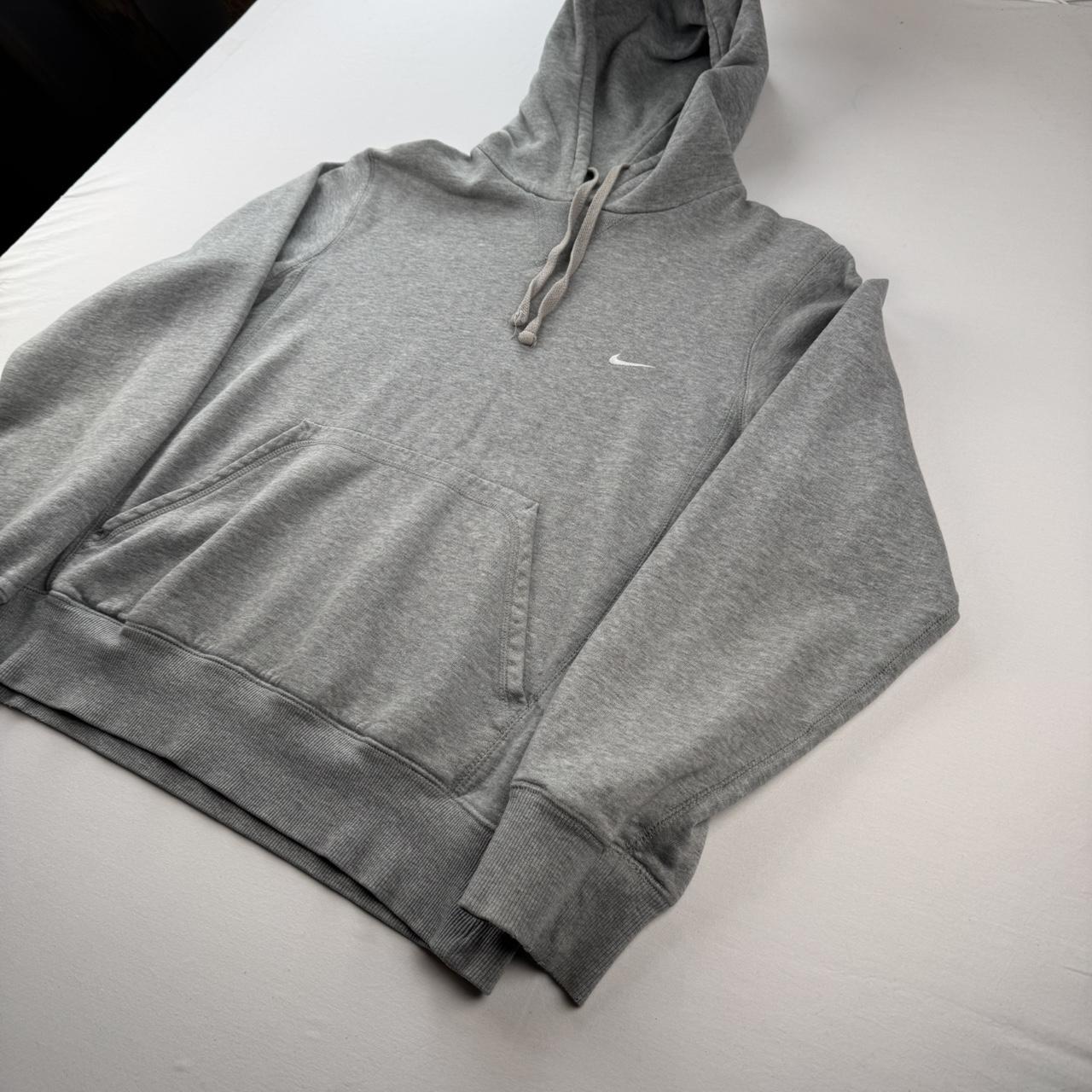 2000s Silvertag Nike Embroidered Swoosh Hoodie S