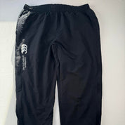 Canterbury Black and White Cuffed Joggers XL