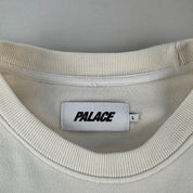 Palace Cream London Triband Crewneck Jumper L