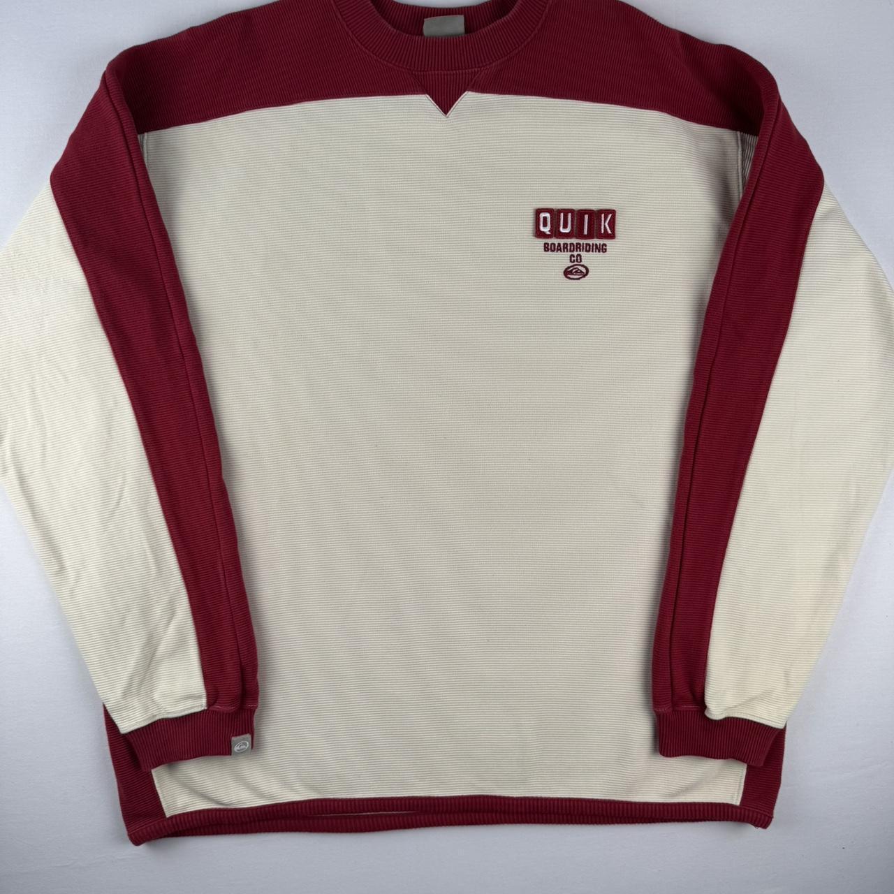 2000s Quiksilver Boarding Co Embroidered Sweatshirt XL