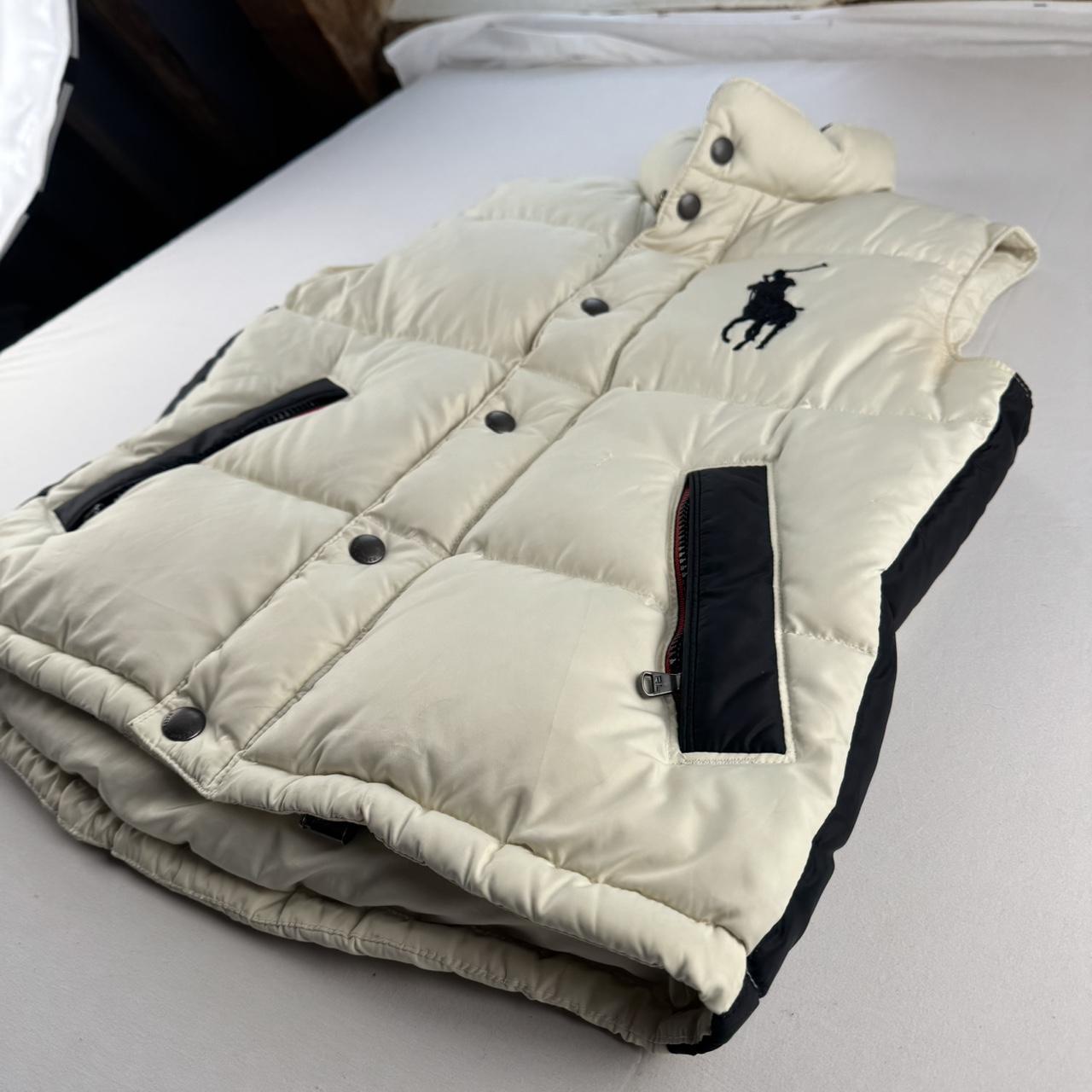 Womens Polo Ralph Lauren Cream Gilet M