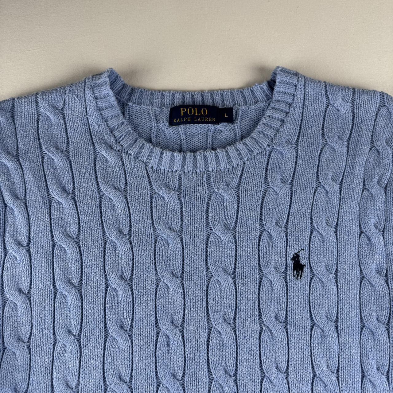Polo Ralph Lauren Cotton Cable Knitted Jumper L