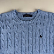 Polo Ralph Lauren Cotton Cable Knitted Jumper L