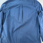 Modern Barbour Stunning Blue Cotton Shacket M