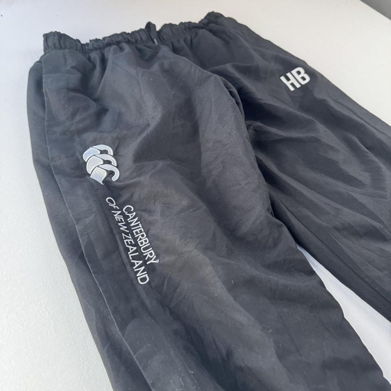 Rugby Canterbury Joggers Black Age 12