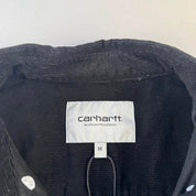 Black Carhartt WIP Long Sleeve Madison Corduroy Button Down Shirt M