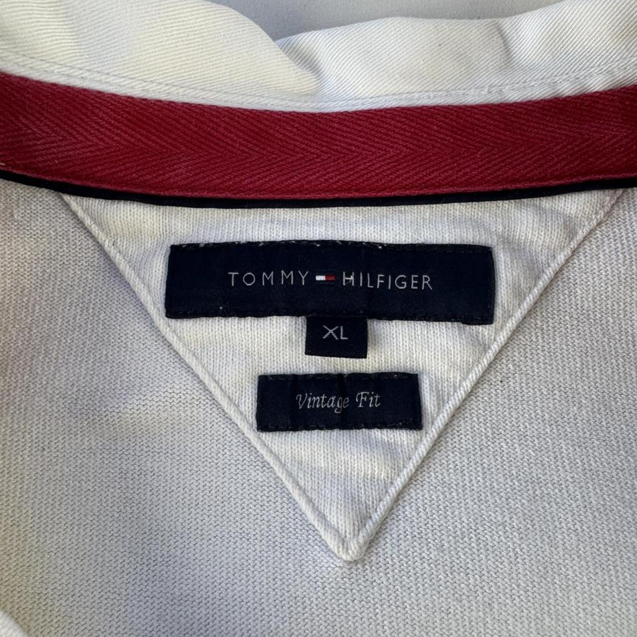 Tommy Hilfiger Embroidered Spellout Rugby Polo XL