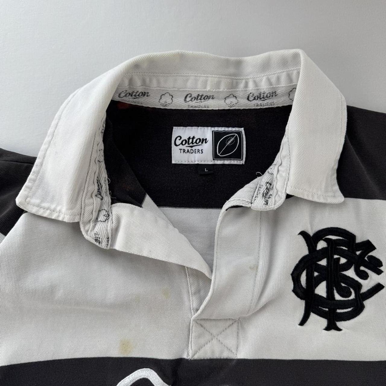 Early 2000s Cotton Traders Barbarians Rugby Polo Shirt L