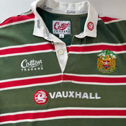 1999-2000 Cotton Traders Leicester Tigers Rugby Polo Shirt L