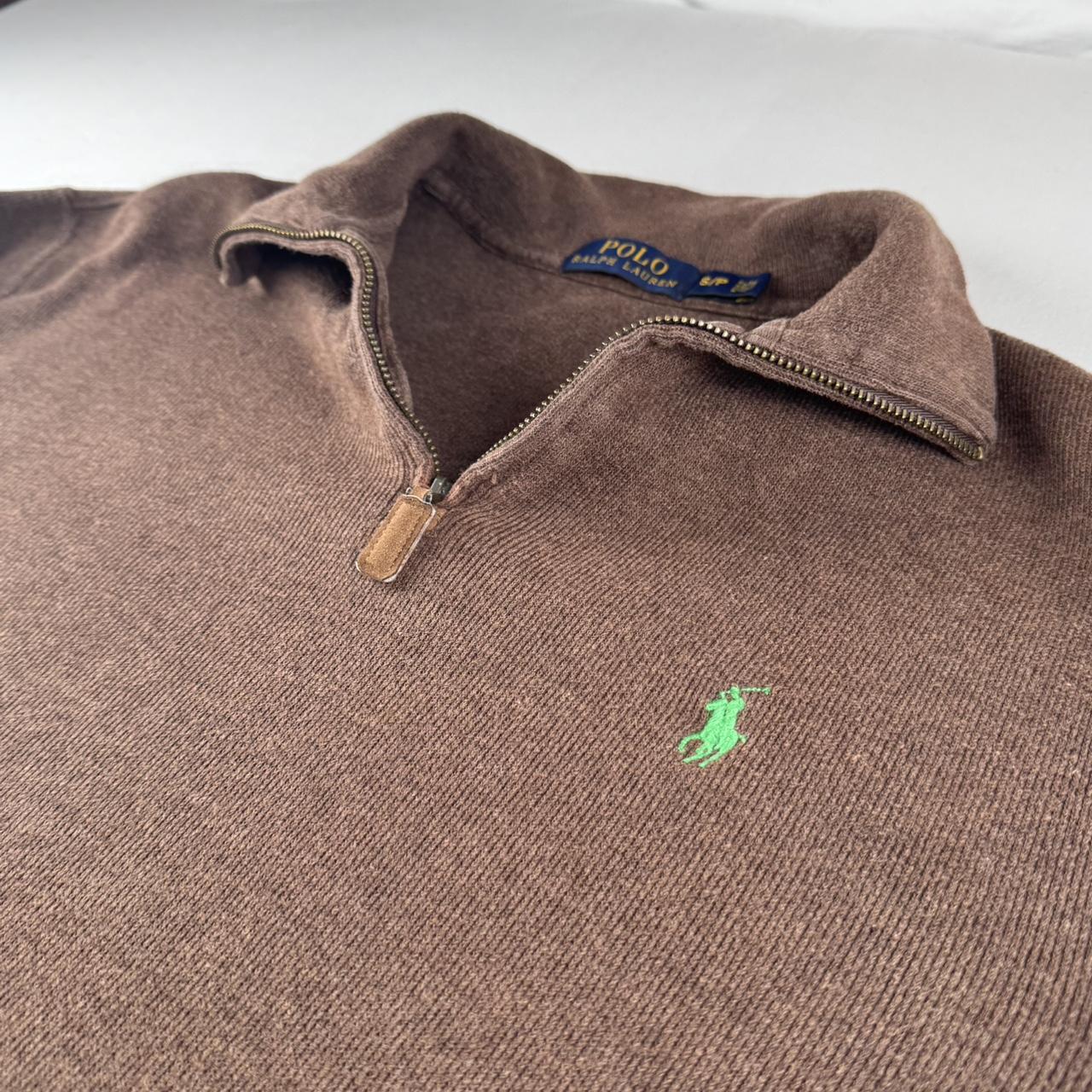 Polo Ralph Lauren Embroidered Pony Quarter Zip Fleece S
