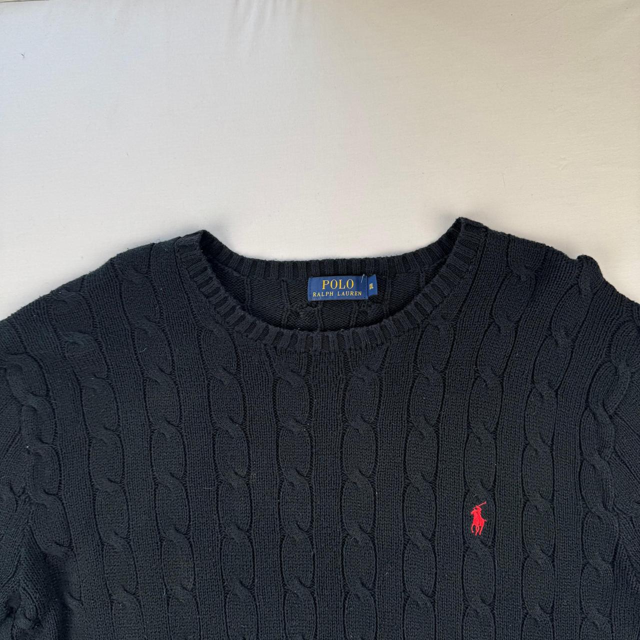 Polo Ralph Lauren Crewneck Knit Sweater in Navy Size XXL