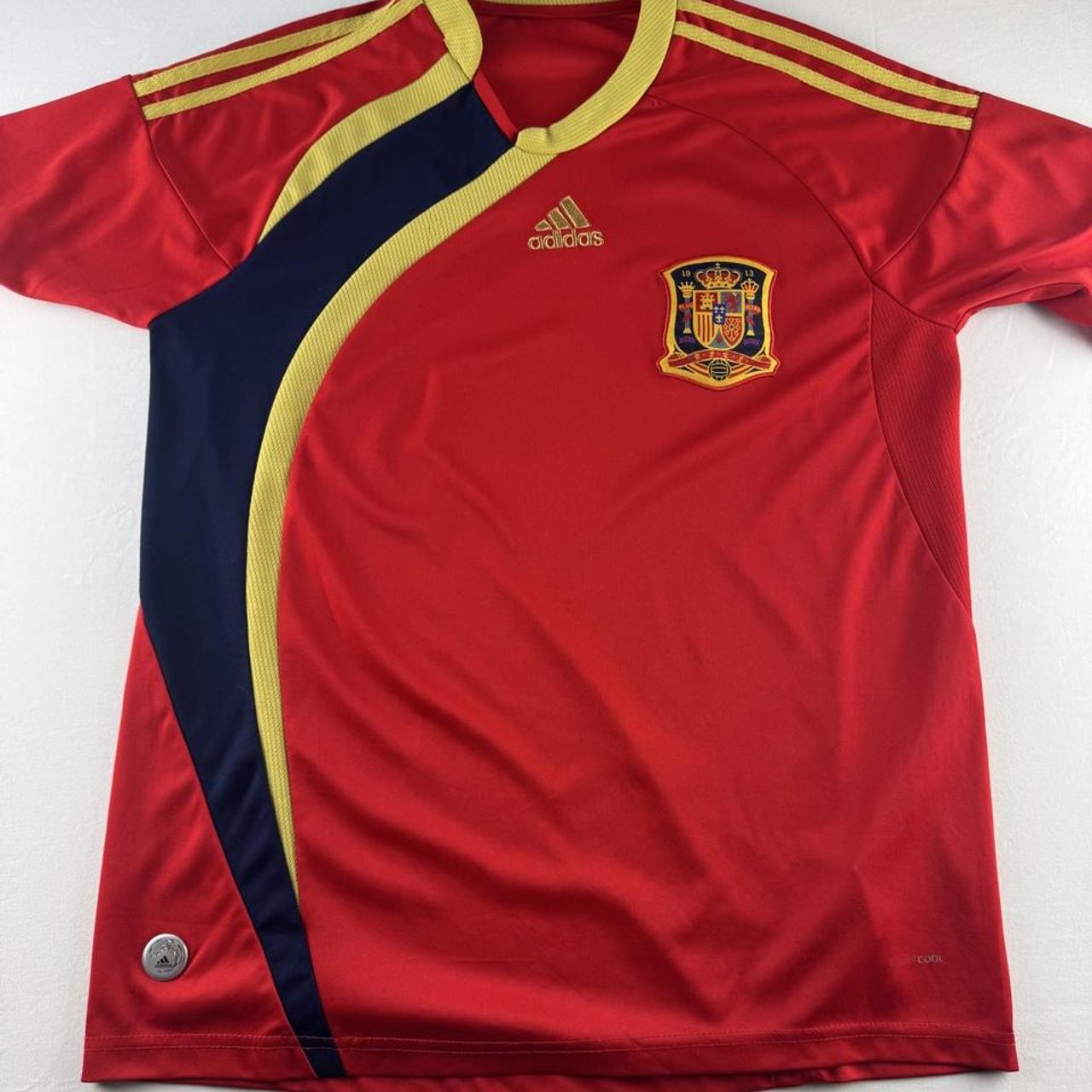 Adidas 2009 Embroidered Spain Home Shirt XL