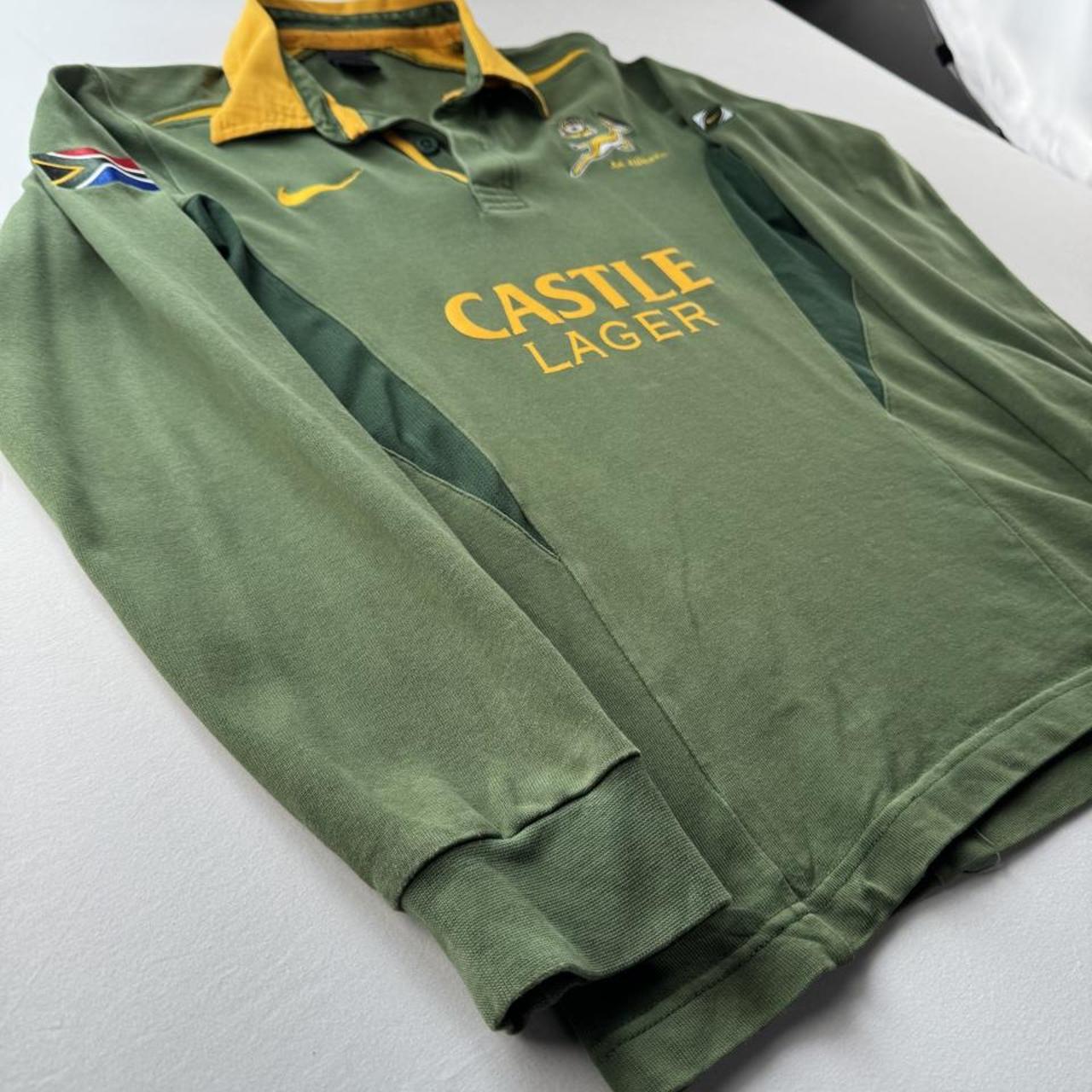 2003 Nike South Africa Springboks Rugby Polo Shirt S