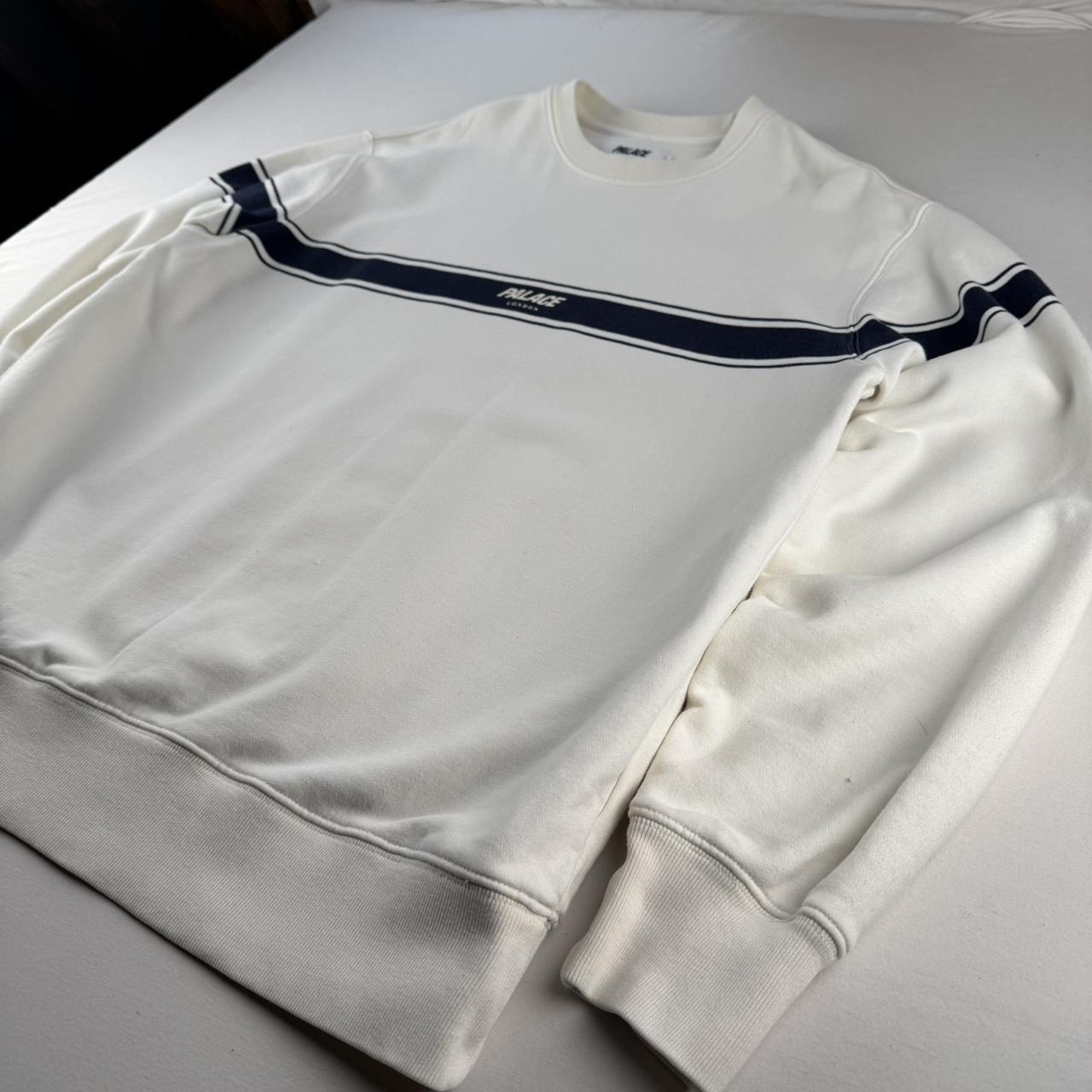 Palace Cream London Triband Crewneck Jumper L