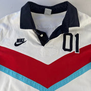Thick 2010s Nike Embroidered Rugby Polo XXL