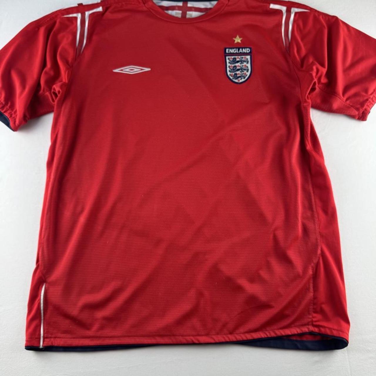 2004-06 England Umbro Away Home Shirt Size X Large