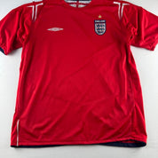 2004-06 England Umbro Away Home Shirt Size X Large
