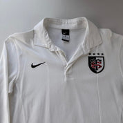 Stade Toulousain Nike Embroidered Rugby Polo Shirt M
