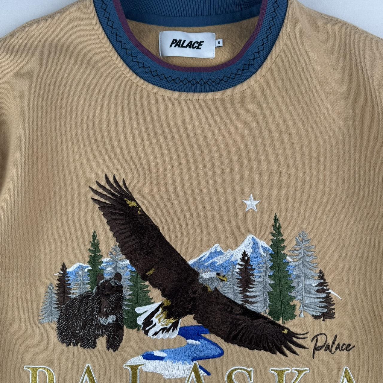 Palace Palaska Embroidered Heavyweight Crewneck S