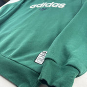 Modern Adidas Fleece Embroidered Crewneck Jumper S