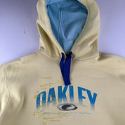 2000s Oakley Spellout Graphic Oversized Hoodie M