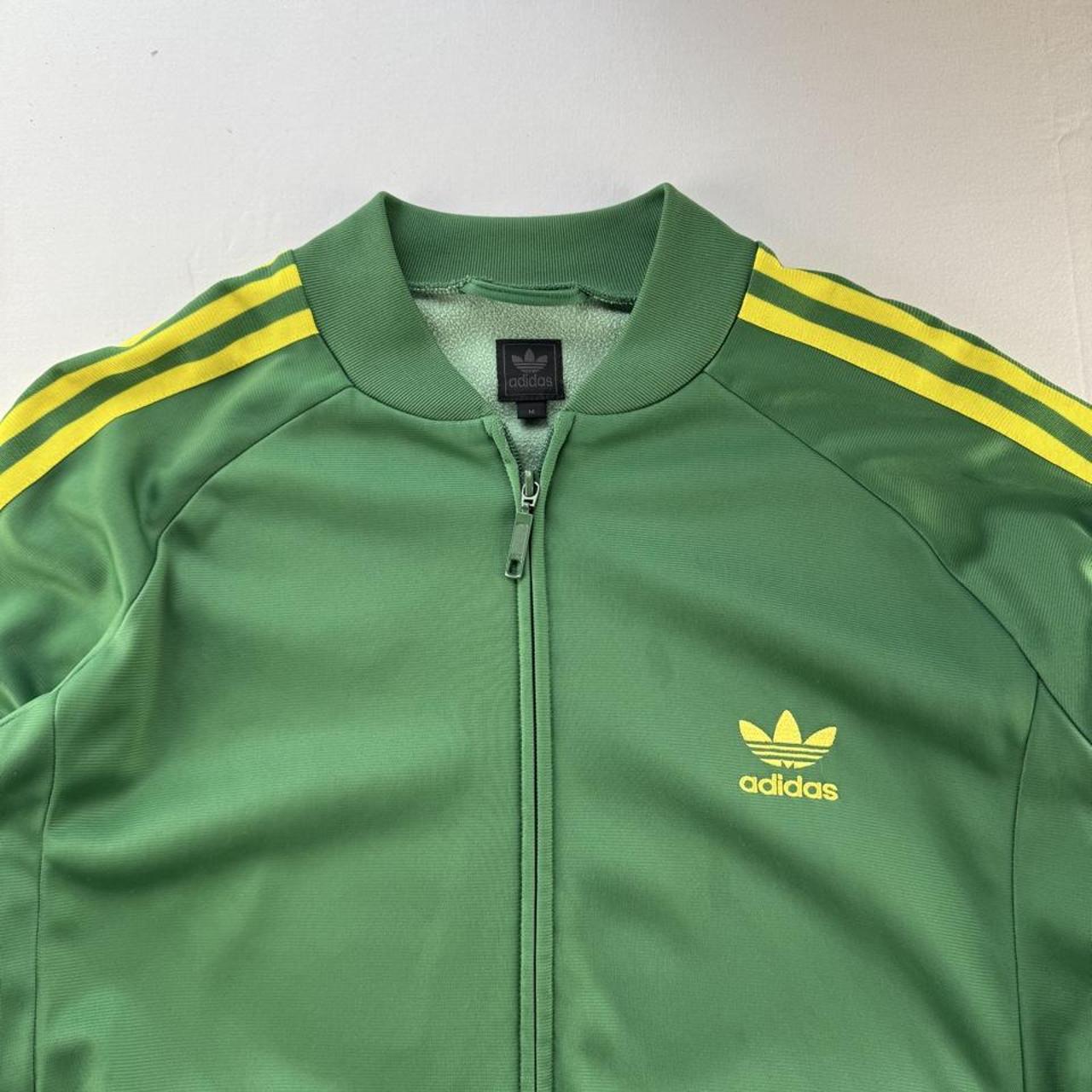 Early 2000s Adidas Brazil Colourway Track Jacket M