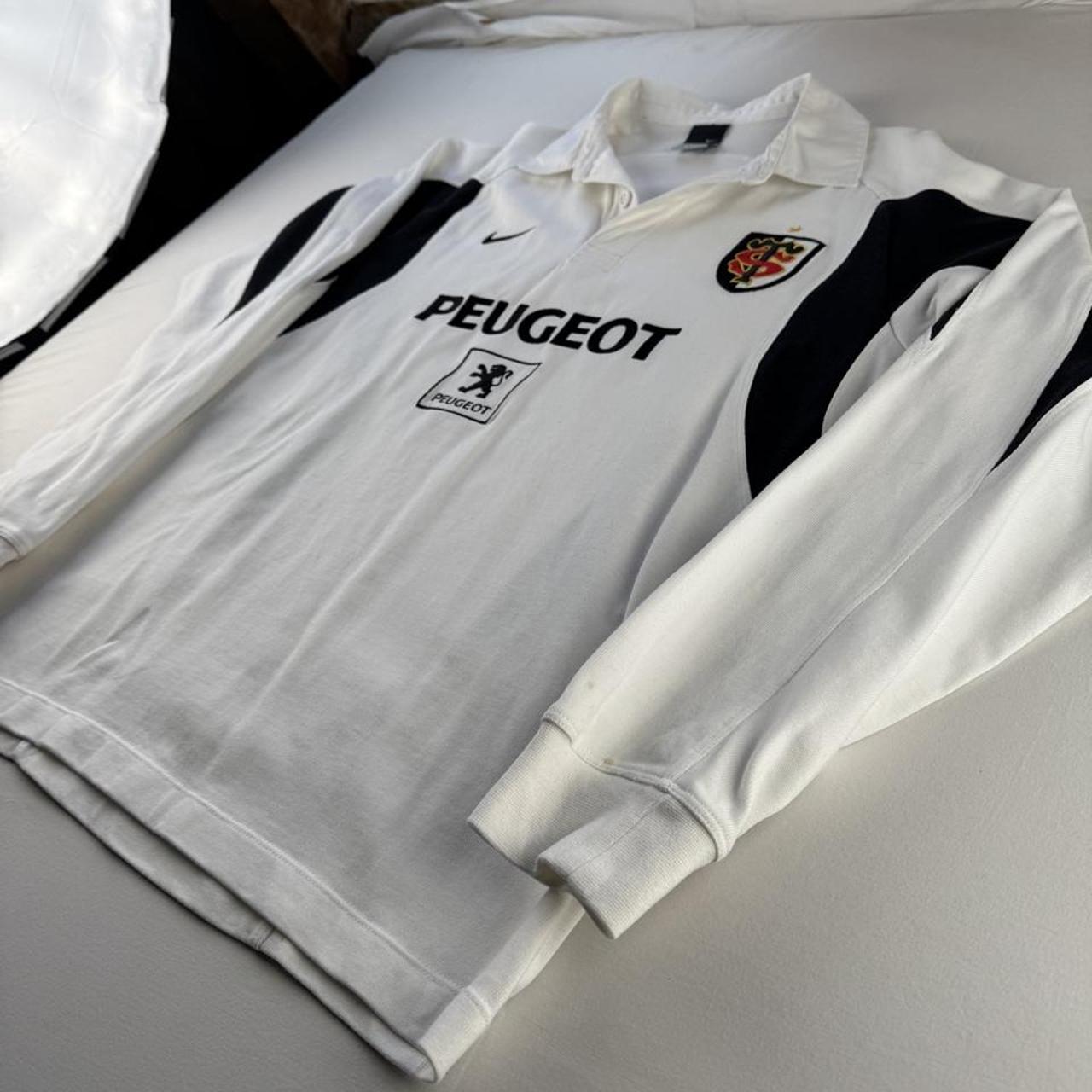 2009 Nike Stade Toulousain Long Sleeve Rugby Polo L