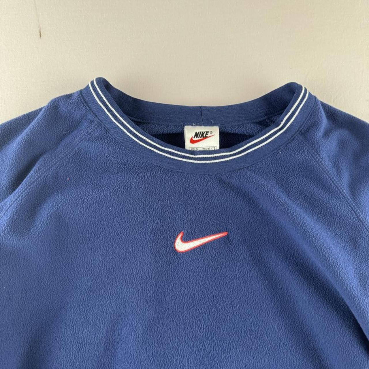 1990s Rare Centre Swoosh Russia Football Sweatshirt M
